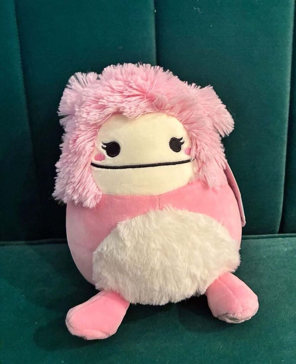 Squishmallows Brina The Pink Bigfoot Plush Toy